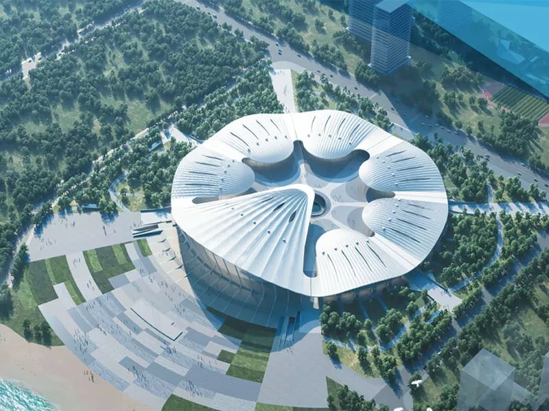 Kedu ka Ụlọ Nzukọ Ihe Ngosi Ihe Nrụpụta Steel si ewepụta ngwa ngwa na-ewu ngwa ngwa yana ahụmịhe ndị ọbịa?